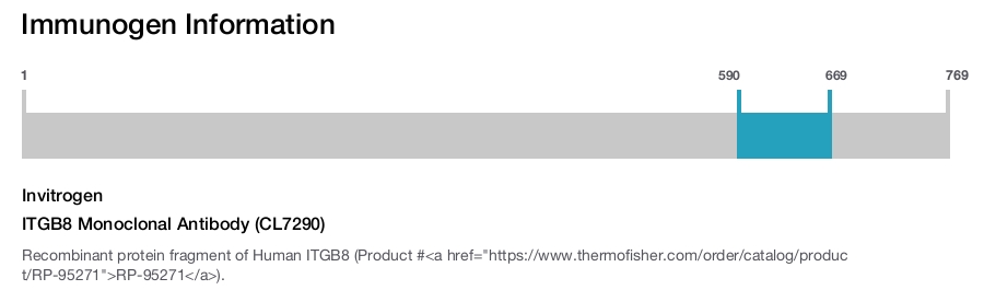 ITGB8 Monoclonal Antibody (CL7290)