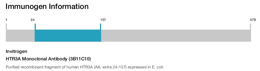 HTR3A Monoclonal Antibody (3B11C10)