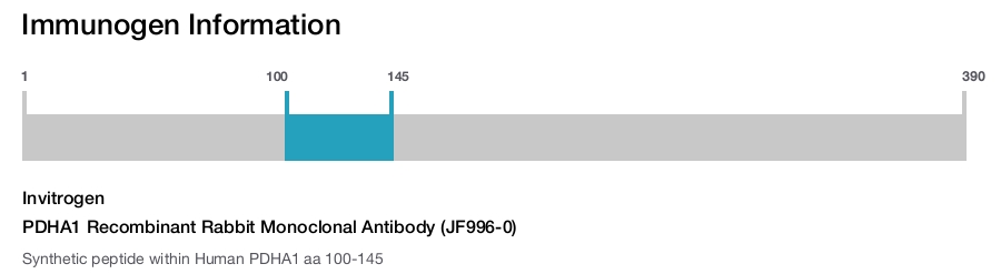 PDHA1 Recombinant Rabbit Monoclonal Antibody (JF996-0)