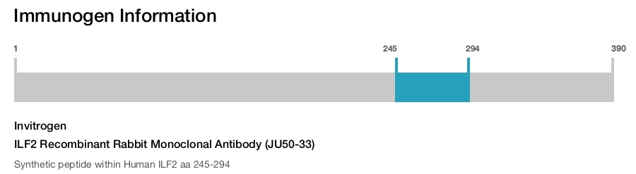 ILF2 Recombinant Rabbit Monoclonal Antibody (JU50-33)