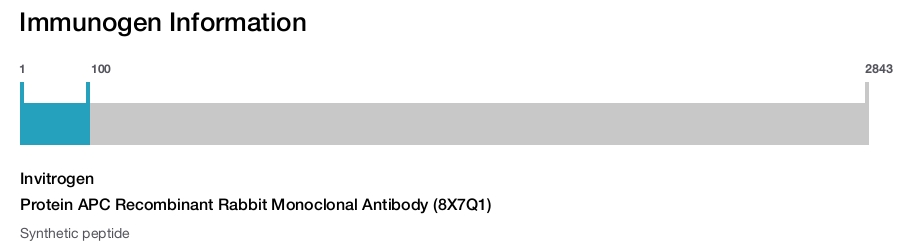 Protein APC Recombinant Rabbit Monoclonal Antibody (8X7Q1)