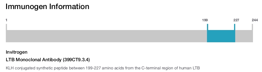 LTB Monoclonal Antibody (399CT9.3.4)