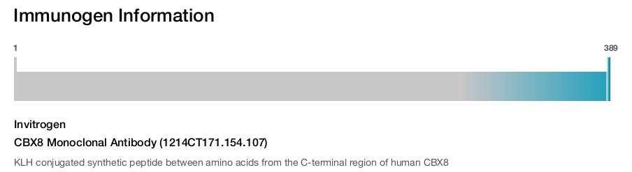 CBX8 Monoclonal Antibody (1214CT171.154.107)