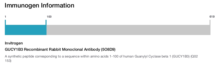 GUCY1B3 Recombinant Rabbit Monoclonal Antibody (5O8D9)