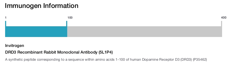 DRD3 Recombinant Rabbit Monoclonal Antibody (5L1P4)