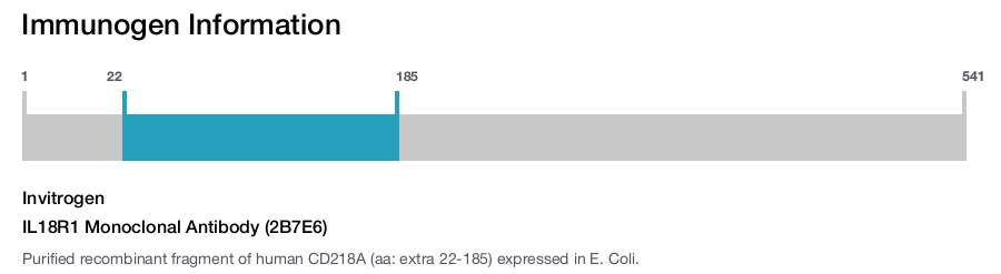 IL18R1 Monoclonal Antibody (2B7E6)