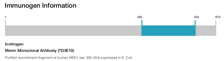 Menin Monoclonal Antibody (7D3E10)