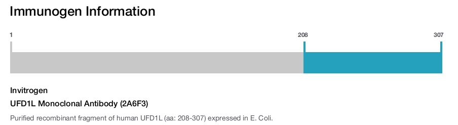 UFD1L Monoclonal Antibody (2A6F3)