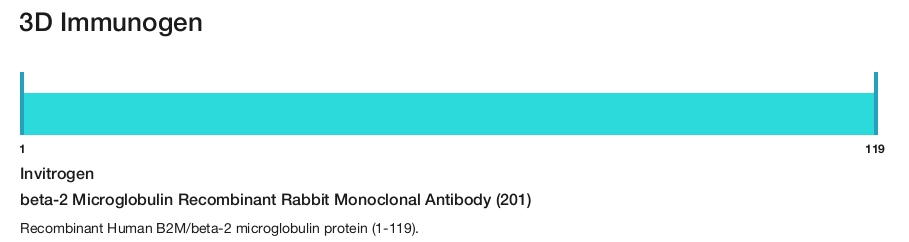 beta-2 Microglobulin Recombinant Rabbit Monoclonal Antibody (201)