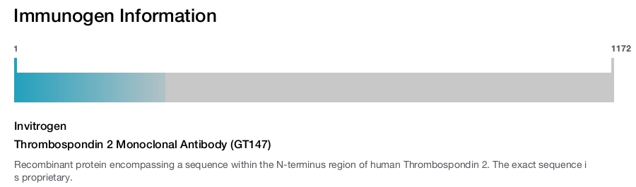 Thrombospondin 2 Monoclonal Antibody (GT147)