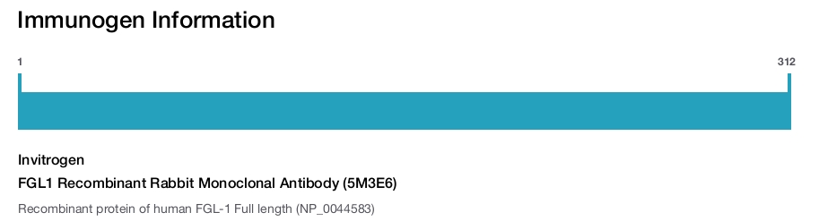 FGL1 Recombinant Rabbit Monoclonal Antibody (5M3E6)