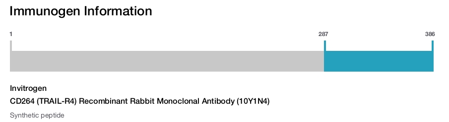 CD264 (TRAIL-R4) Recombinant Rabbit Monoclonal Antibody (10Y1N4)