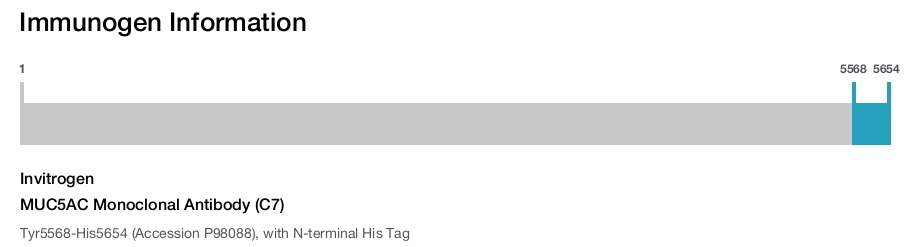 MUC5AC Monoclonal Antibody (C7)