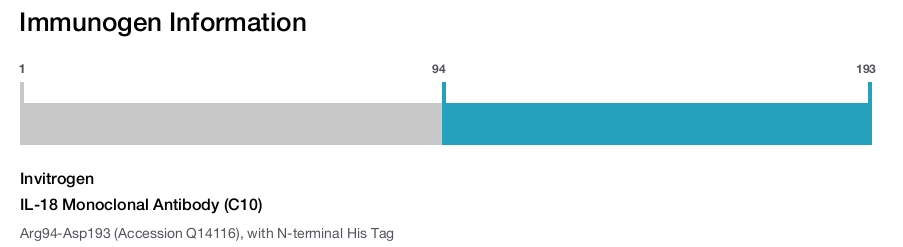 IL-18 Monoclonal Antibody (C10)