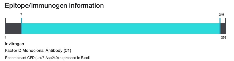 Factor D Monoclonal Antibody (C1)
