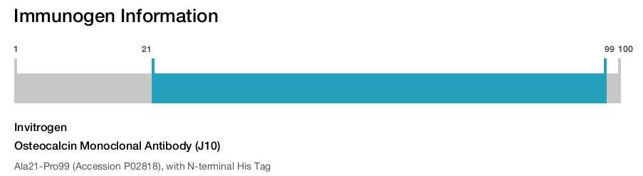 Osteocalcin Monoclonal Antibody (J10)