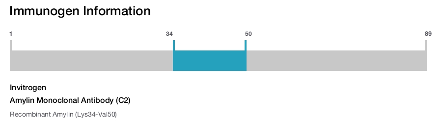 Amylin Monoclonal Antibody (C2)