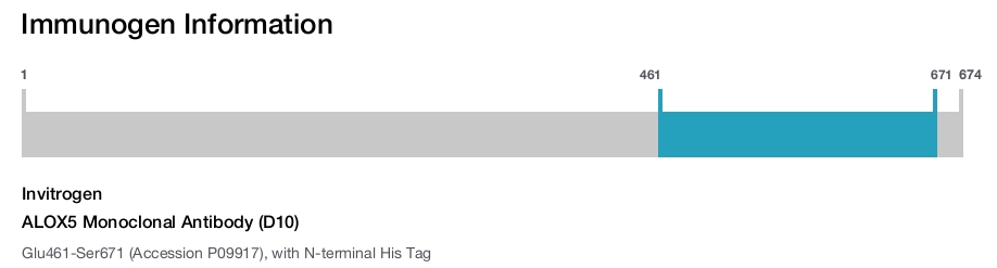 ALOX5 Monoclonal Antibody (D10)