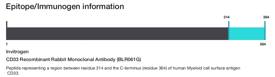 CD33 Recombinant Rabbit Monoclonal Antibody (BLR061G)
