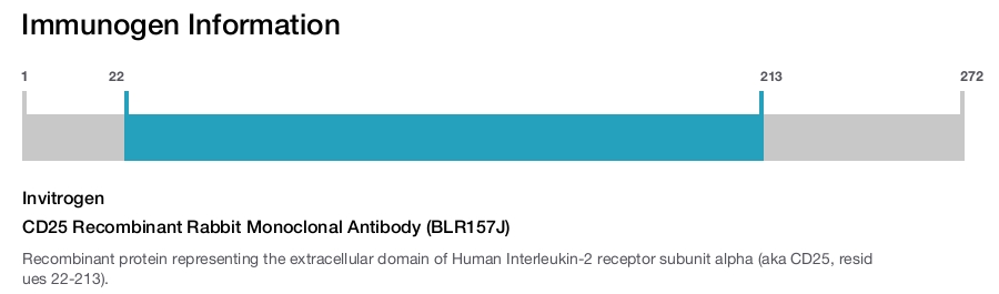 CD25 Recombinant Rabbit Monoclonal Antibody (BLR157J)
