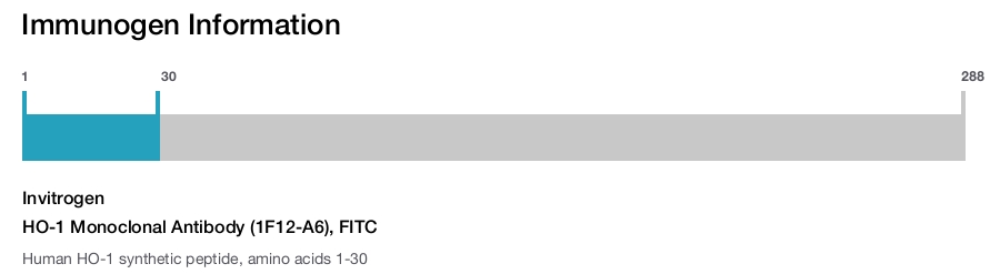 HO-1 Monoclonal Antibody (1F12-A6), FITC