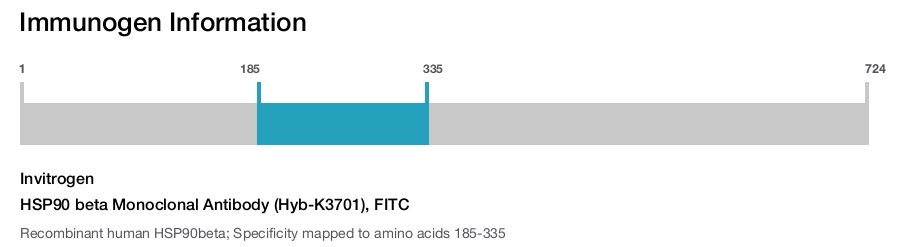 HSP90 beta Monoclonal Antibody (Hyb-K3701), FITC