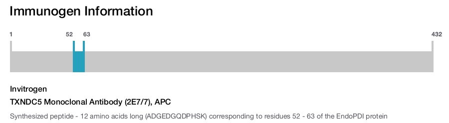 TXNDC5 Monoclonal Antibody (2E7/7), APC