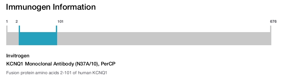 KCNQ1 Monoclonal Antibody (N37A/10), PerCP