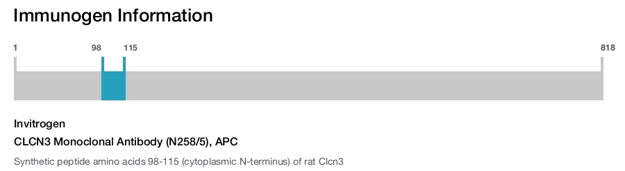 CLCN3 Monoclonal Antibody (N258/5), APC