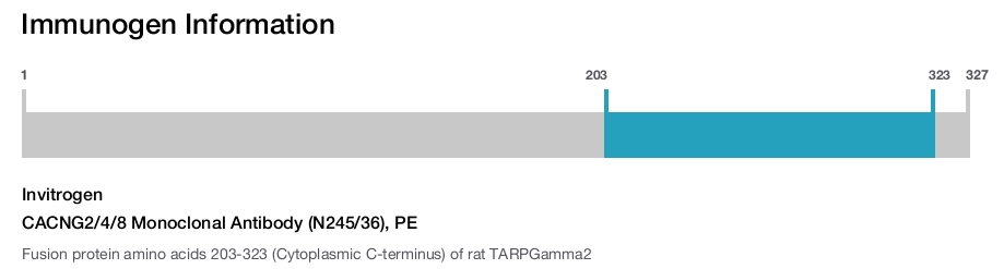 CACNG2/4/8 Monoclonal Antibody (N245/36), PE