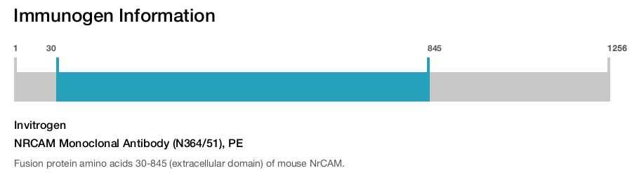 NRCAM Monoclonal Antibody (N364/51), PE