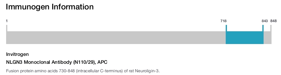 NLGN3 Monoclonal Antibody (N110/29), APC