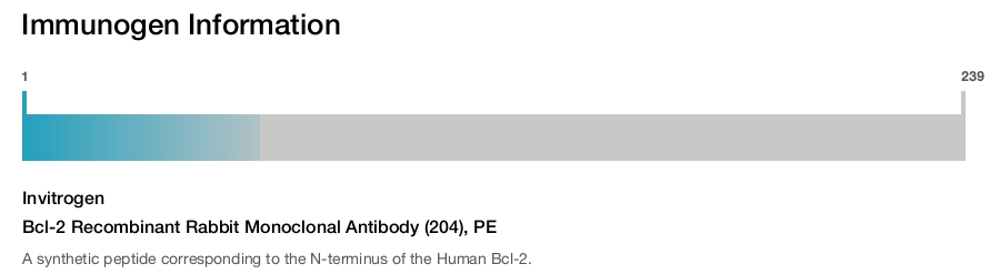 Bcl-2 Recombinant Rabbit Monoclonal Antibody (204), PE