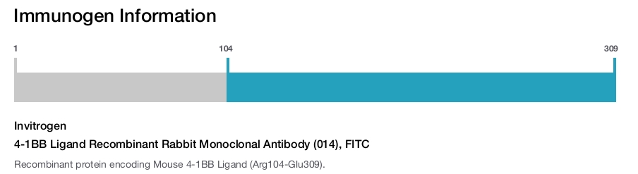 4-1BB Ligand Recombinant Rabbit Monoclonal Antibody (014), FITC