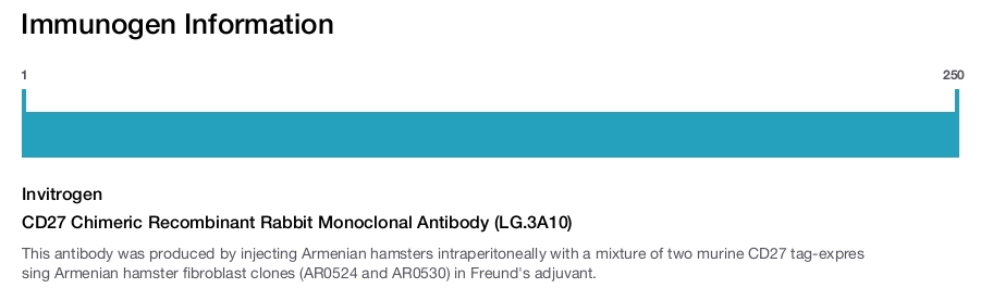CD27 Chimeric Recombinant Rabbit Monoclonal Antibody (LG.3A10)