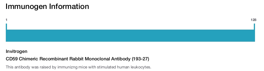 CD59 Chimeric Recombinant Rabbit Monoclonal Antibody (193-27)