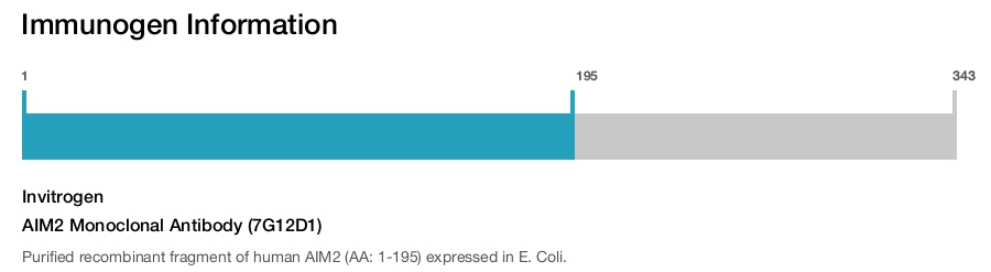 AIM2 Monoclonal Antibody (7G12D1)