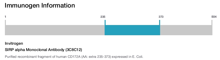 SIRP alpha Monoclonal Antibody (3C8C12)