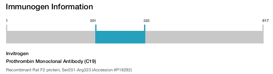Prothrombin Monoclonal Antibody (C19)