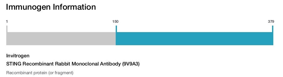 STING Recombinant Rabbit Monoclonal Antibody (9V9A3)