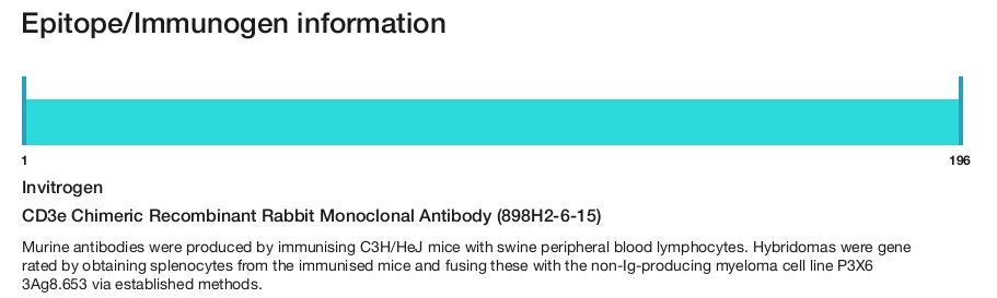 CD3e Chimeric Recombinant Rabbit Monoclonal Antibody (898H2-6-15)