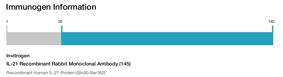 IL-21 Recombinant Rabbit Monoclonal Antibody (145)