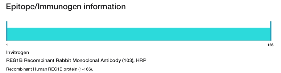 REG1B Recombinant Rabbit Monoclonal Antibody (103), HRP