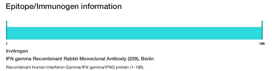 IFN gamma Recombinant Rabbit Monoclonal Antibody (209), Biotin