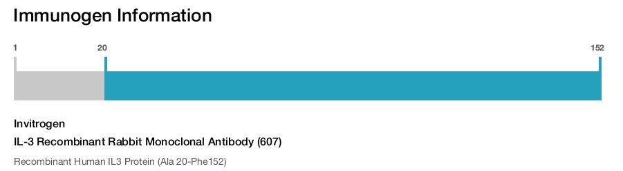 IL-3 Recombinant Rabbit Monoclonal Antibody (607)
