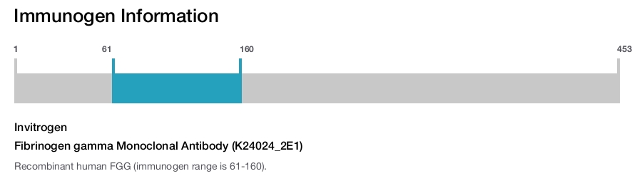 Fibrinogen gamma Monoclonal Antibody (K24024_2E1)