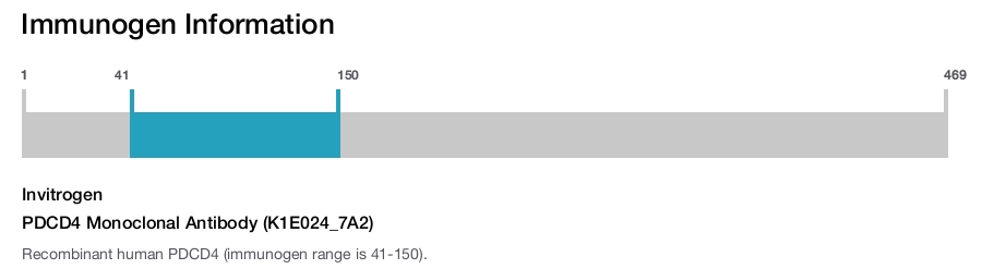 PDCD4 Monoclonal Antibody (K1E024_7A2)
