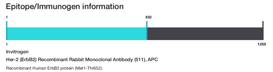 Her-2 (ErbB2) Recombinant Rabbit Monoclonal Antibody (511), APC