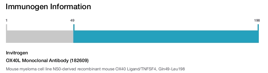 OX40L Monoclonal Antibody (182609)