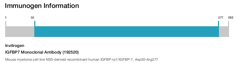 IGFBP7 Monoclonal Antibody (192520)